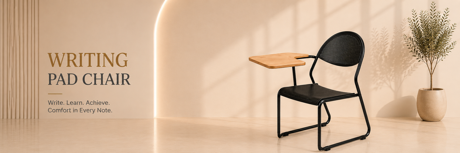 Writing Pad Chair